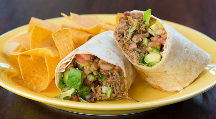 Fresh Mexican Food - Machaca Burrito