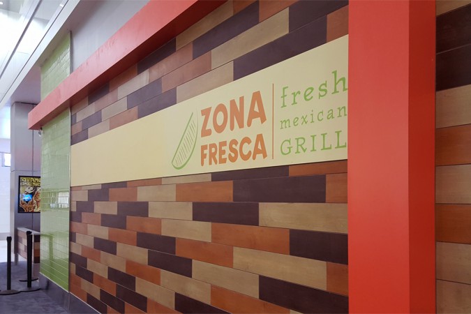 Fort Lauderdale Airport - Wall in Terminal 4