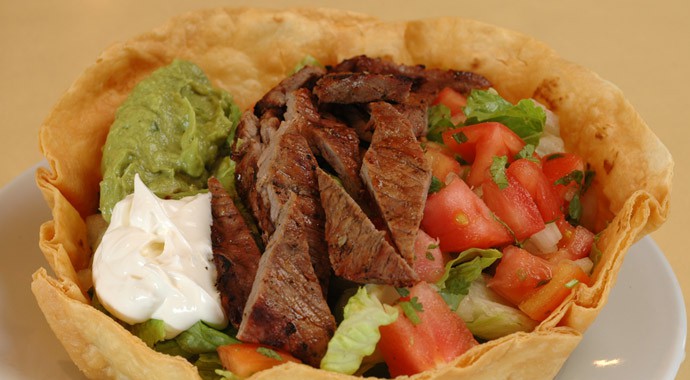 Fresh Mexican Food - Steak Tostada